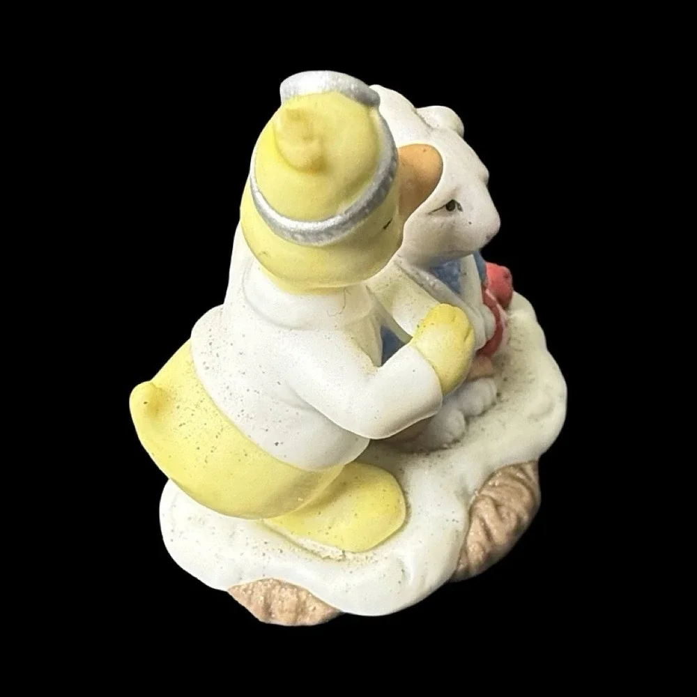 Fitz & Floyd Enchanted Forest Holiday Hamlet Dr. Quack & Patient Figurine 1993